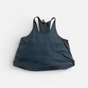 Blue Racerback Tank Top